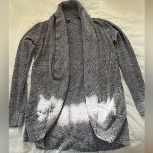 Barefoot Dreams Circle Cardigan, Blueish Grey, Size M
